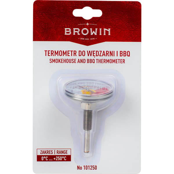 BBQ-savustimen lämpömittari 0–250 °C