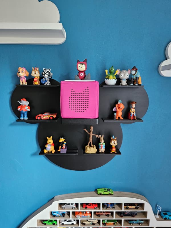 Toniebox lydbogsdisplay - Mus - sort