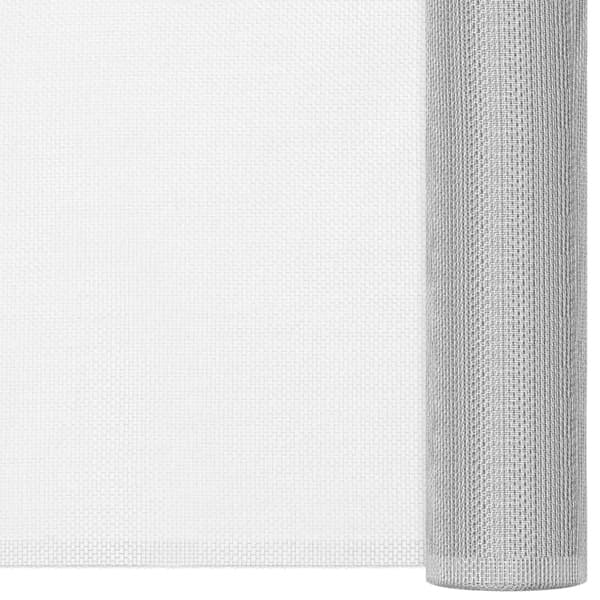 vidaXL aluminiumsnet, 112 x 2000 cm, sølv