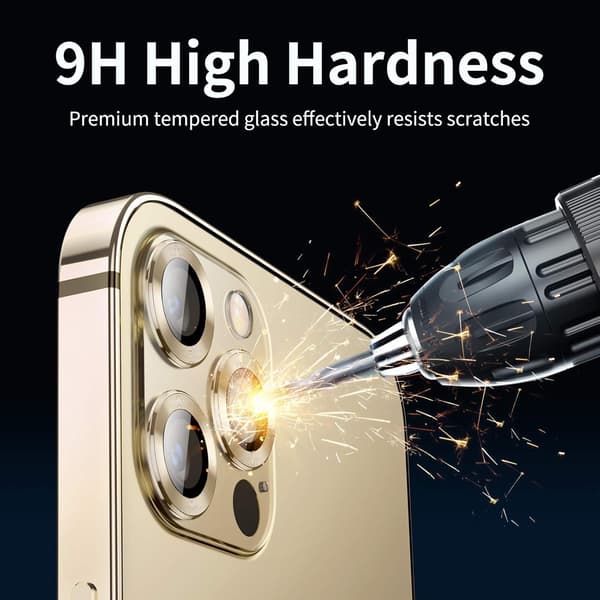 3x 9H Hærdet Glaskamera Til Apple iPhone 12 Pro