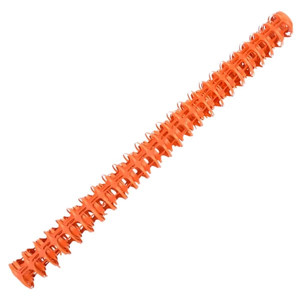 vidaXL Trädgårdsstaket, 30 m, Orange