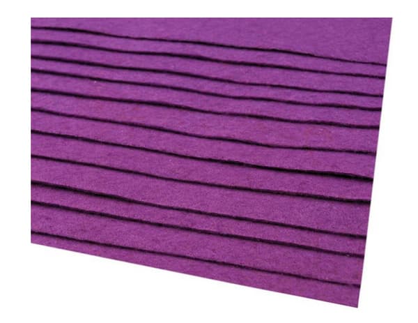 Dekorfilt 20 x 30 cm, violetti, 1 kpl