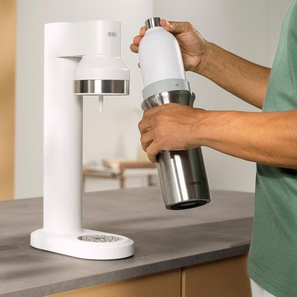 BRITA sodaTRIO-flaska 0,65 L Vit