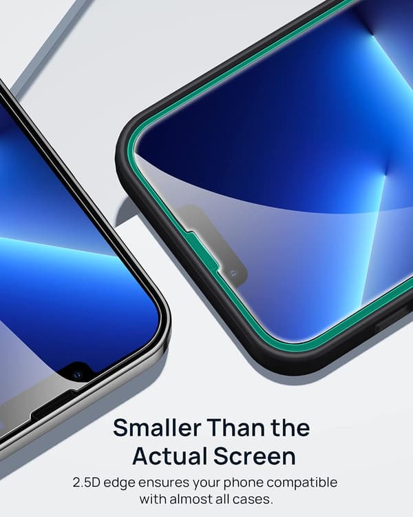 Härdat glas för Apple iPhone 13 Pro Max 6.7" 3 delar + monteringsram