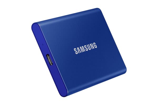 Samsung SSD T7 Portable 2TB Blå Ekstern Harddisk
