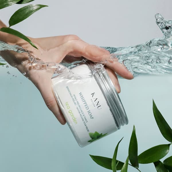 Kanu Tea Garden Eksfolierende Skumsæbe 180 g