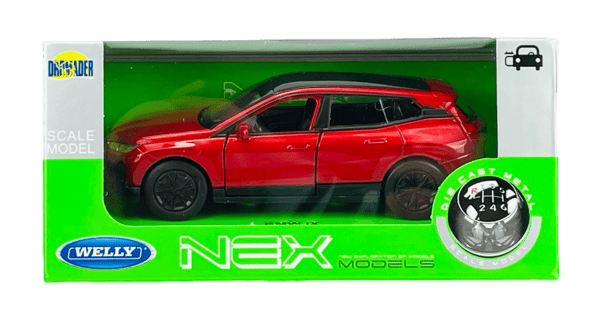 WELLY BMW iX I20 RED 1:34 43832