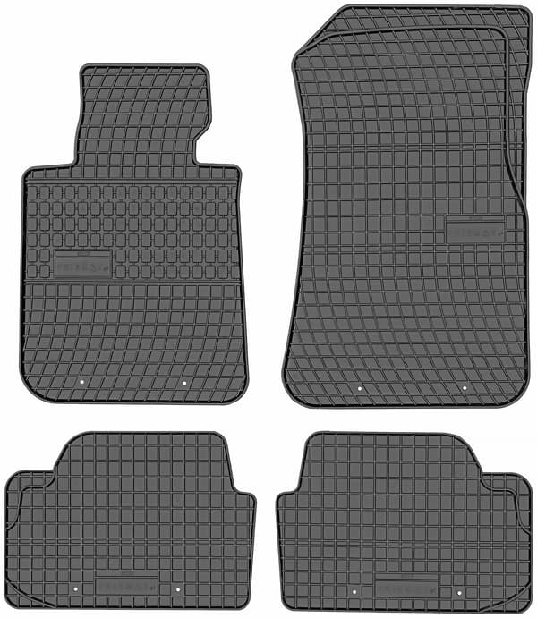 BMW 1 E87 Hatchback fra 2004-2011 SÆT - gummimåtter + bagagerumsmåtte