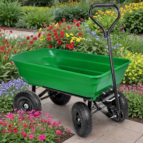 GARTEN grøn tippelad transportvogn