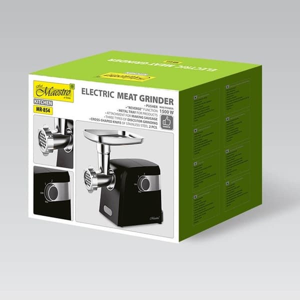Maestro MR-854 1500W lihamylly musta