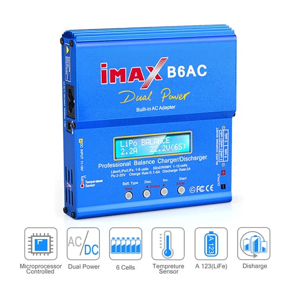 iMAX B6 80W balanceringsoplader E6168