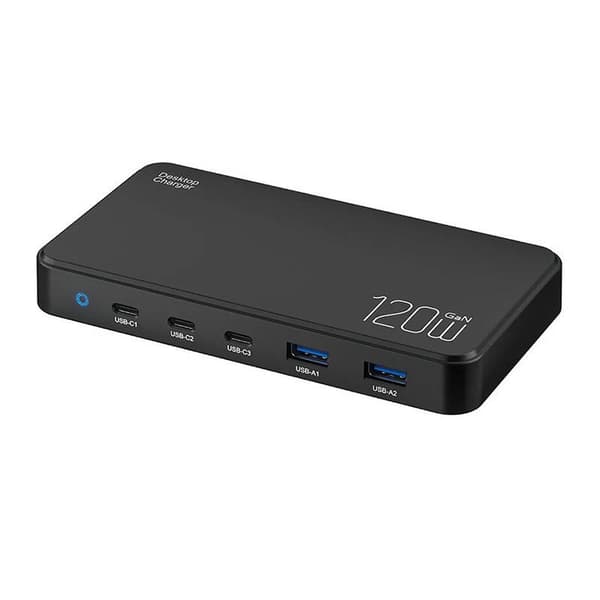 Blitzwolf BW-i100 5-i-1 120W vægoplader