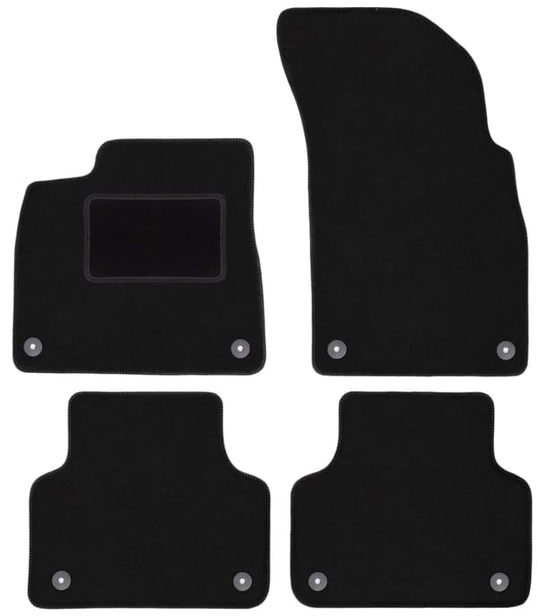 Velourmattor set för Audi Q8 SUV (2018-)