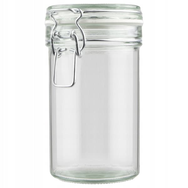 500 ml hermetisk glas med glaslåg til mad
