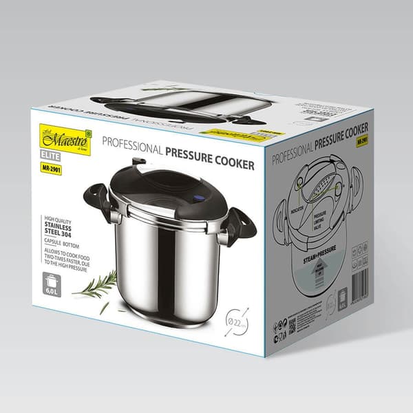 Tryckkokare 22 cm 6,0L MAESTRO MR-2901