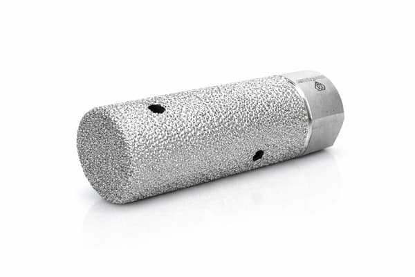 Fingerfræser diamantskive 25mm til grès keramiske fliser M14 titan