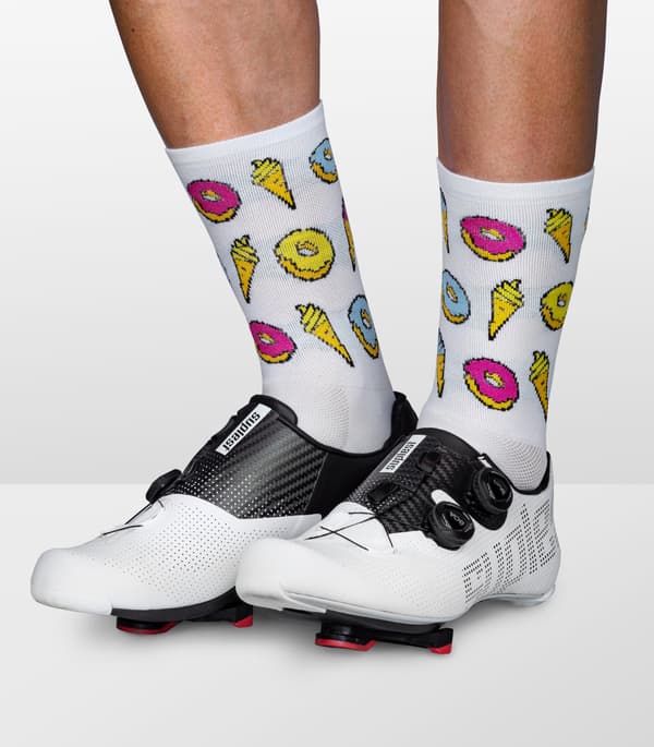 Donuts cykelsokker L: 42 - 44