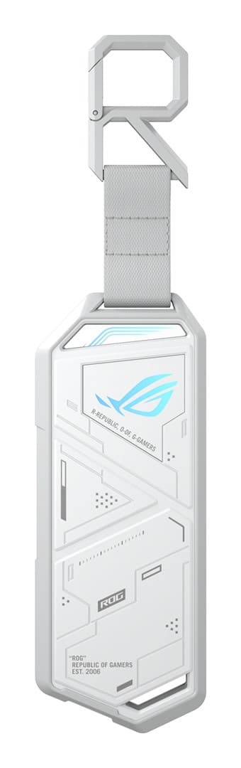 ASUS ROG STRIX ARION Valkoinen kiintolevykotelo