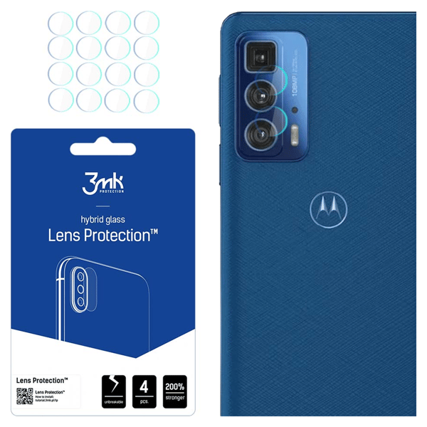 Motorola Edge S Pro 5G - 3mk linsskydd