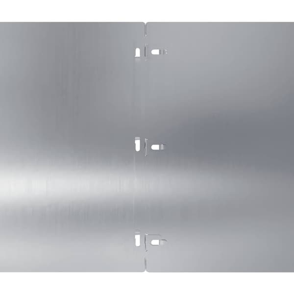 vidaXL Gräsmatta 20 st 25x103 cm galvaniserat stål