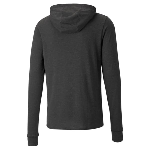 Puma Run Wool Midlayer Herresweatshirt Sort 52086201 Størrelse M