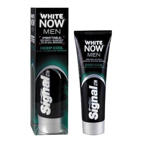 Signal Men White Now Deep Cool Tandkräm 75 ml