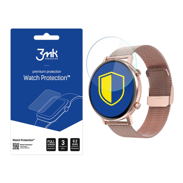 Smartwatch DT96 - 3mk Urbeskyttelse ARC