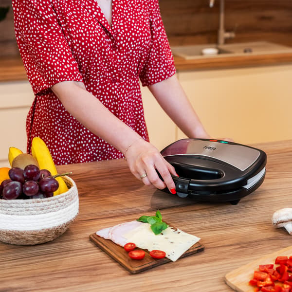 Teesa 800W smörgåsmaskin grill våfflor rostat bröd