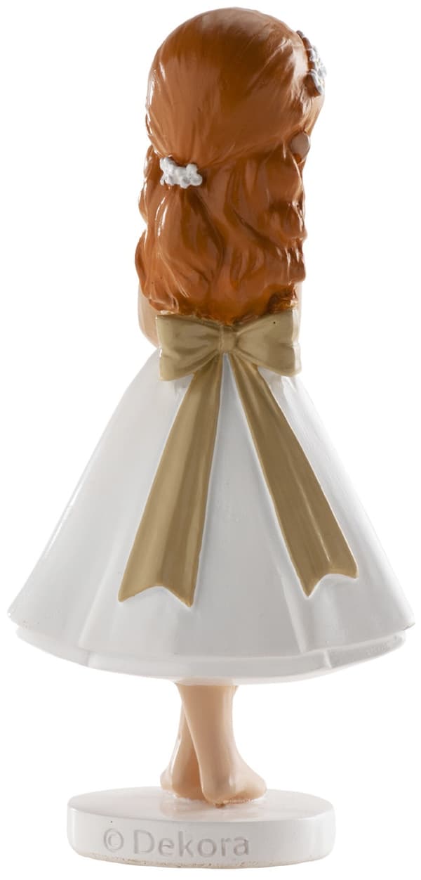 Nadverskagefigur Barfodet pige 13cm