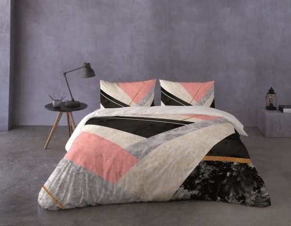 Sängkläder Satin Bomull PRESTIGE 220x200 Geometri
