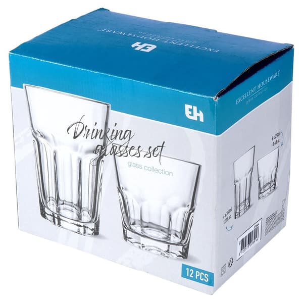 Drikkeglas 230 / 330 ml 12 stk.