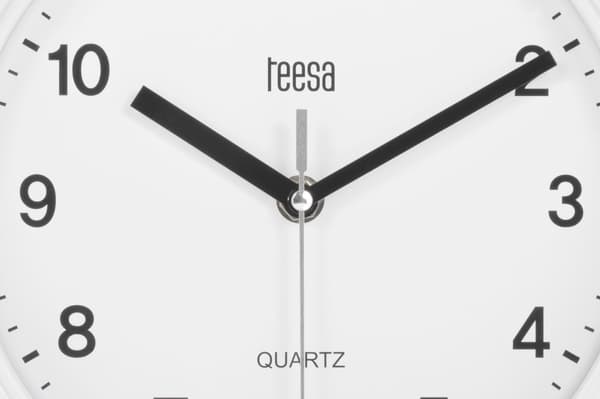 Vægur 20 cm Teesa moderne stille