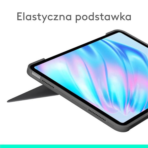 LOGITECH Combo Touch tangentbordsfodral för Apple iPad Air 11 (M2) grå