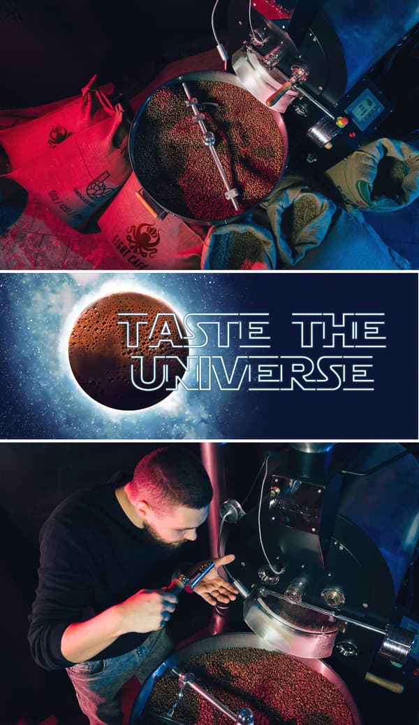 TasteTheUniverse Nyrostade Kaffebönor 50G