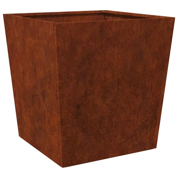vidaXL havepotter 2 stk. 50x50x50 cm cortenstål