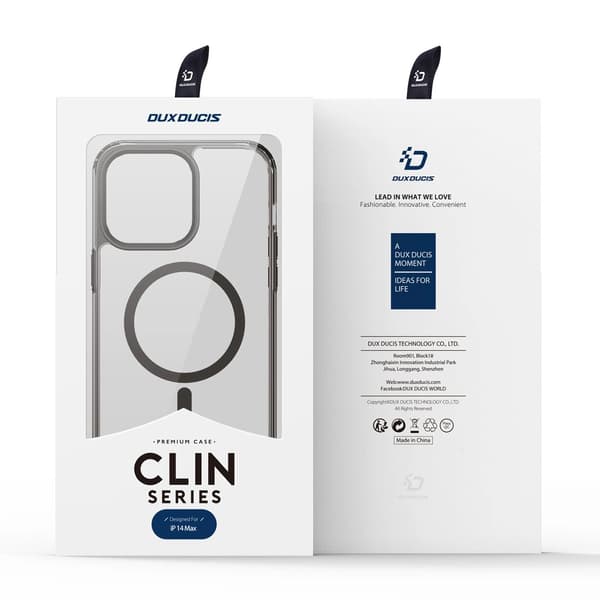 Dux Ducis Clin2 iPhone 14 Plus magneettikotelo MagSafe harmaa