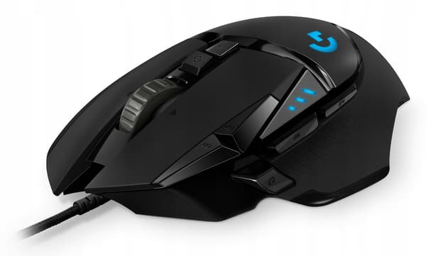 Logitech G502 Hero Gamingmus 16K dpi, 11 knapper, USB
