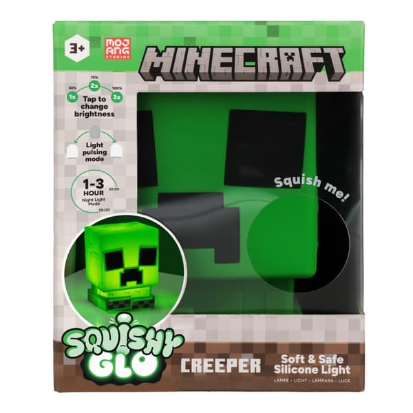 Lampe Creeper SquishyGlo - Minecraft