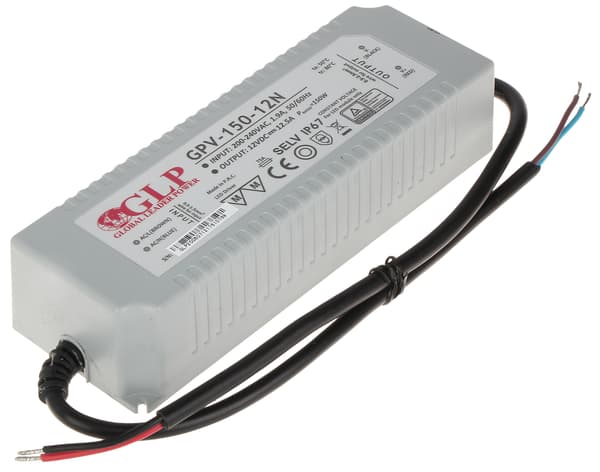 HAKKURIVIRTALÄHDE 12V/12,5A/GPV