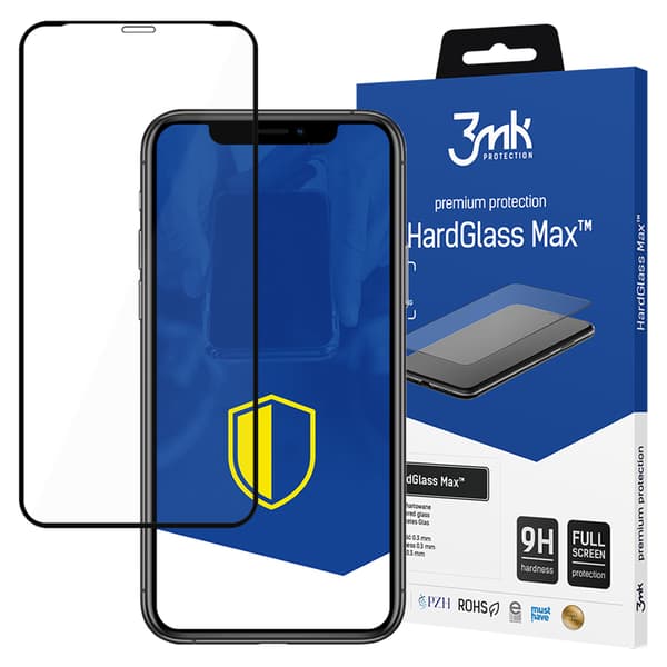 Apple iPhone X/XS/11 Pro - 3mk HardGlass Max Sort
