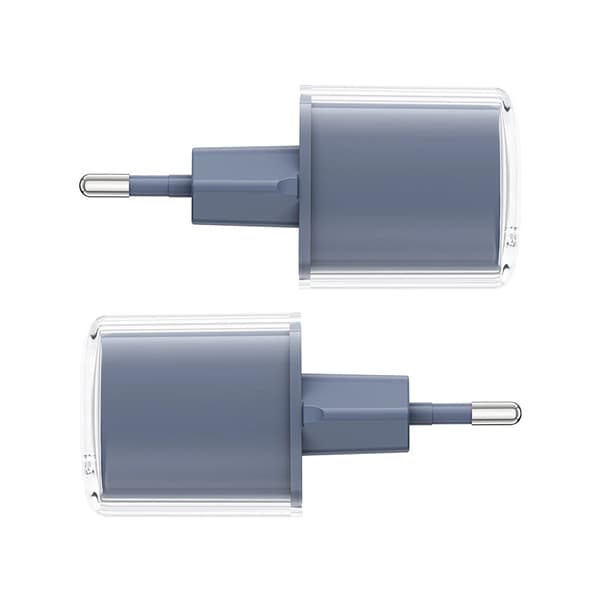 Acefast A53 PD 30W GaN USB-C Laddare med Display - Grå