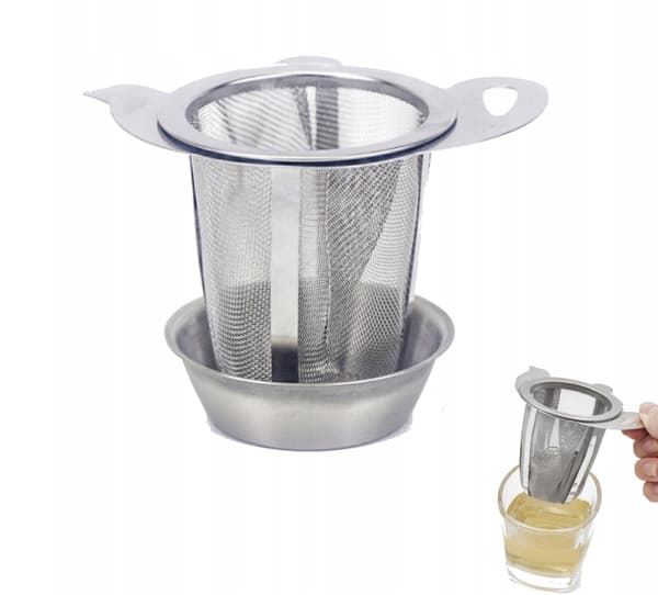 Te- og urteinfuser universel kvalitets 7,1 cm rustfrit stål