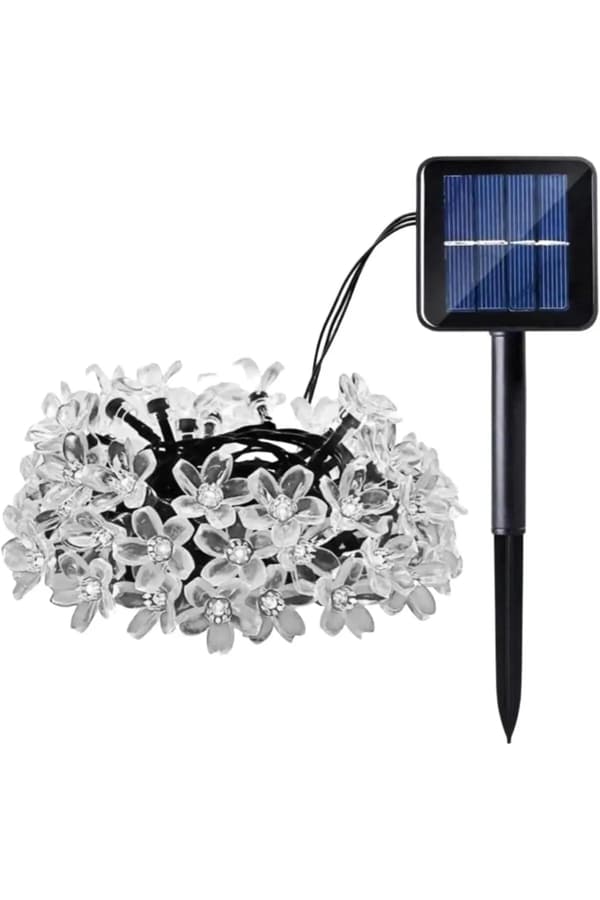 SOLAR LED GUIRLANDE VIOLETTE TIL BALKON TERRASSE HAVELYS 50LED 7M