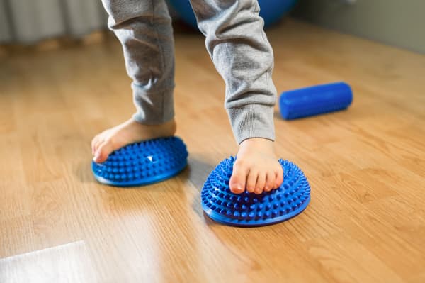 Rebel Active Sensoriska Hemisfärer med Rehabiliteringsnappar, Set om 2