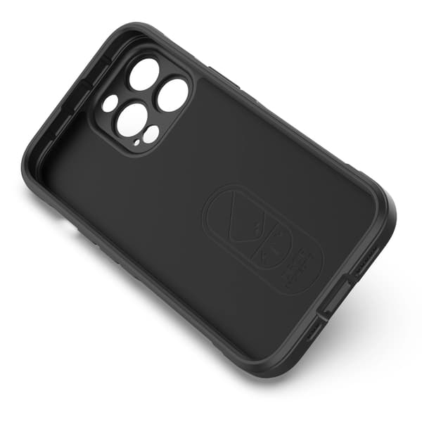 Magic Shield-skal till iPhone 13 Pro flexibelt armerat skal svart