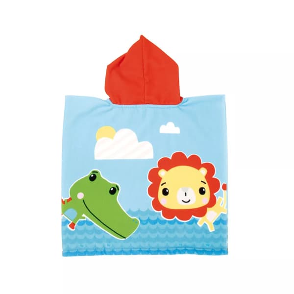 Fisher Price hupullinen kylpyponchopyyhe
