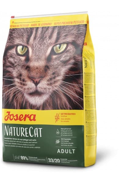 Josera Nature Cat 2x2kg torrfoder för fjäderfä till katt