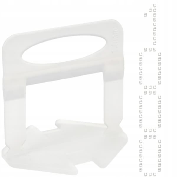 Klips 1mm 1000 stk. Fliseudligningssystem X-LEVEL