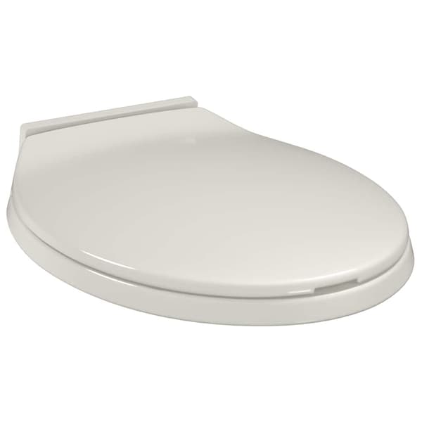 vidaXL Pehmeästi sulkeutuva WC-istuin vaaleanharmaa soikea
