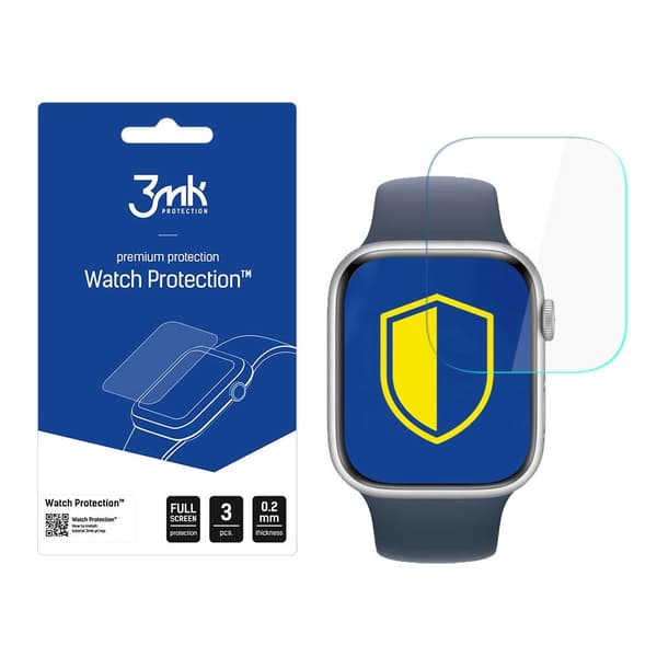Apple Watch 9 45mm - 3mk Kellonsuoja ARC